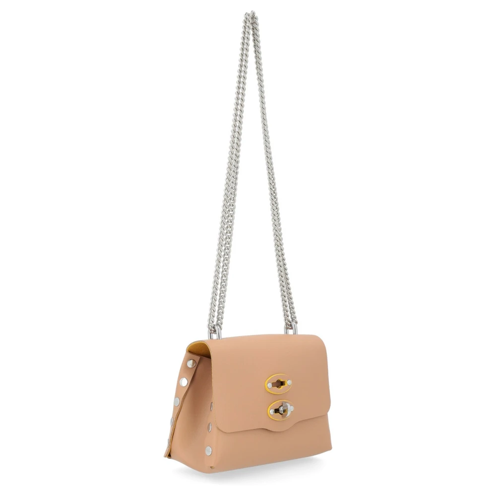 Zanellato Amar Beige Postina Schoudertas Beige Dames