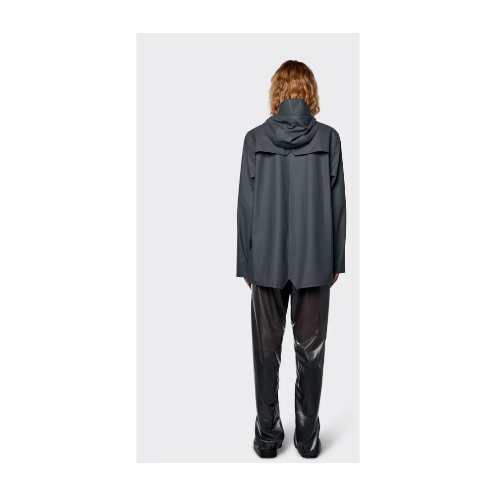 Rains Moderne Unisex Waterdichte Jas Gray Dames