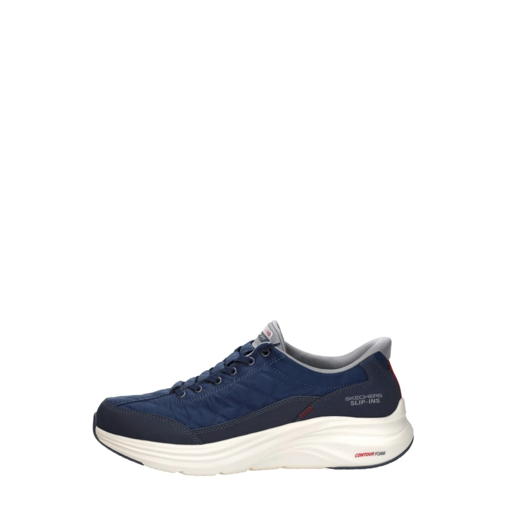Skechers Slip-Ins Contour Foam Sneakers Heren Schoenen Blauw