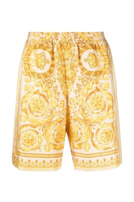 shorts-en-soie-imprime-barocco-large-jambe
