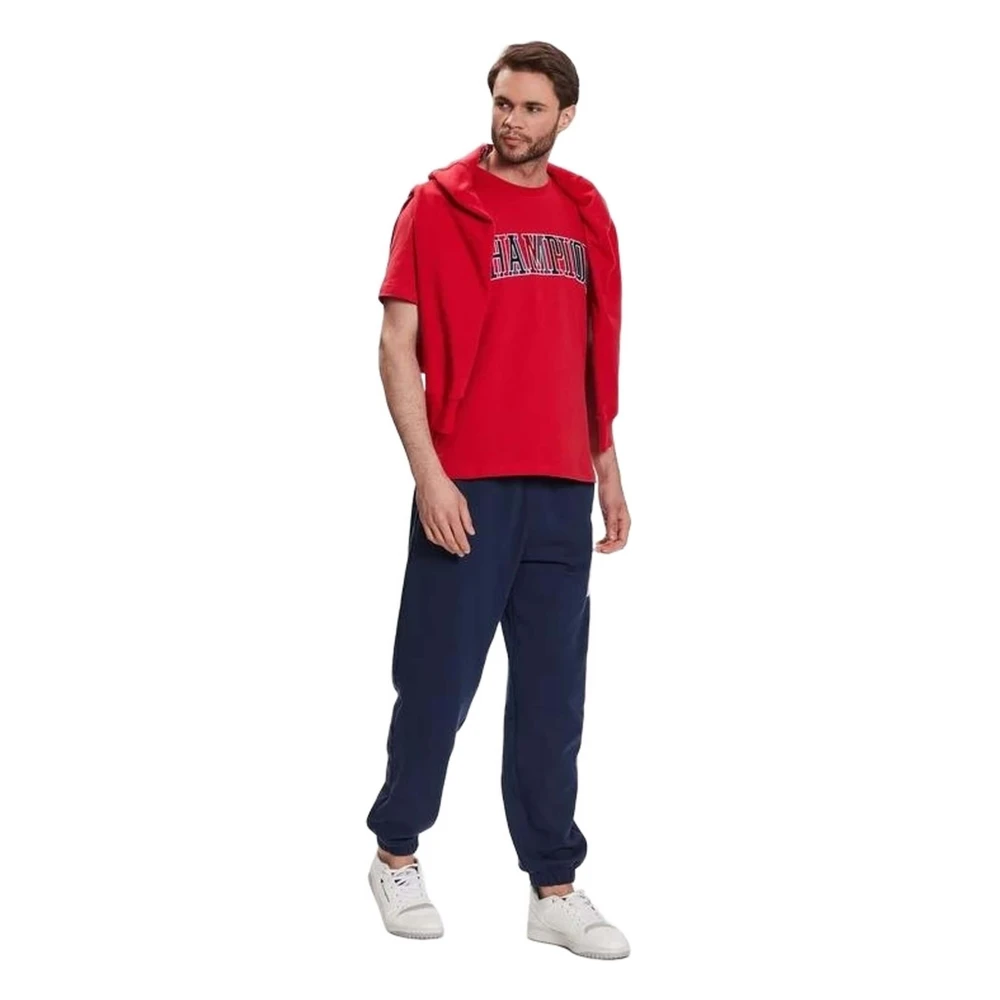 Champion T-shirt Red Heren
