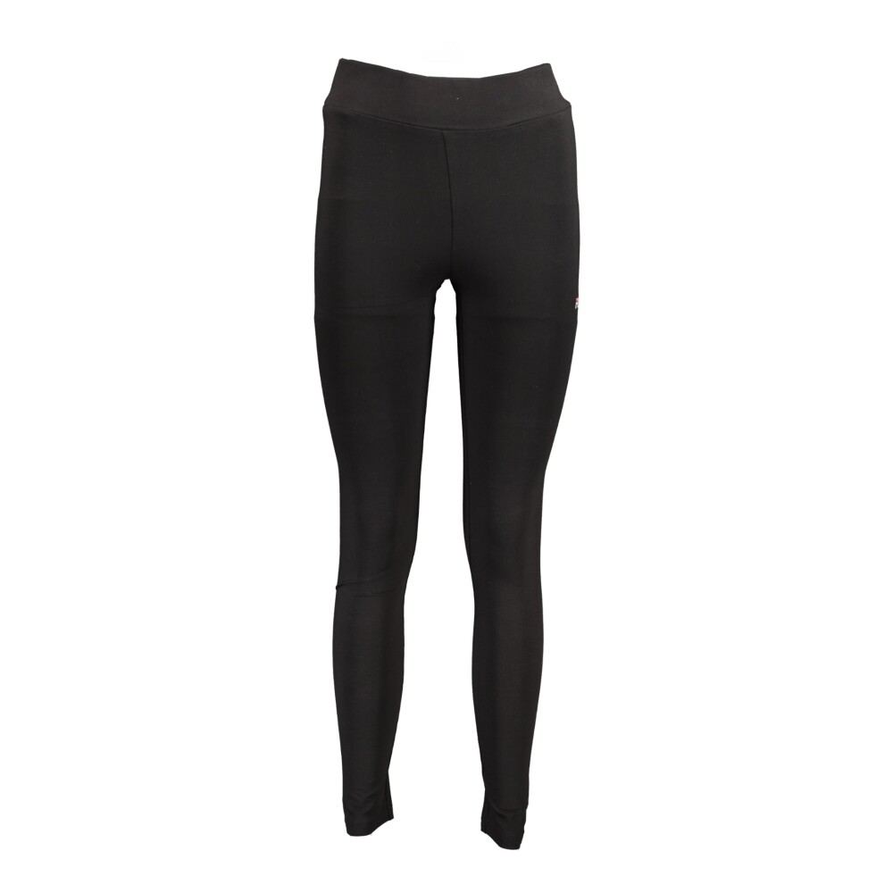 Leggings Neri da Donna con Ricamo Fila Uomo Miinto