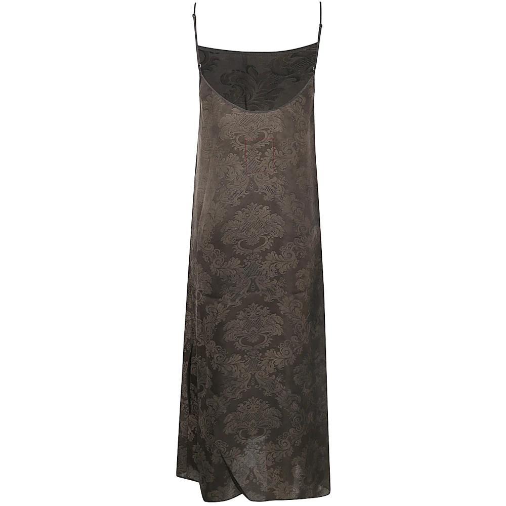 UMA Wang Donkerbruine Anya Jurk Brown Dames