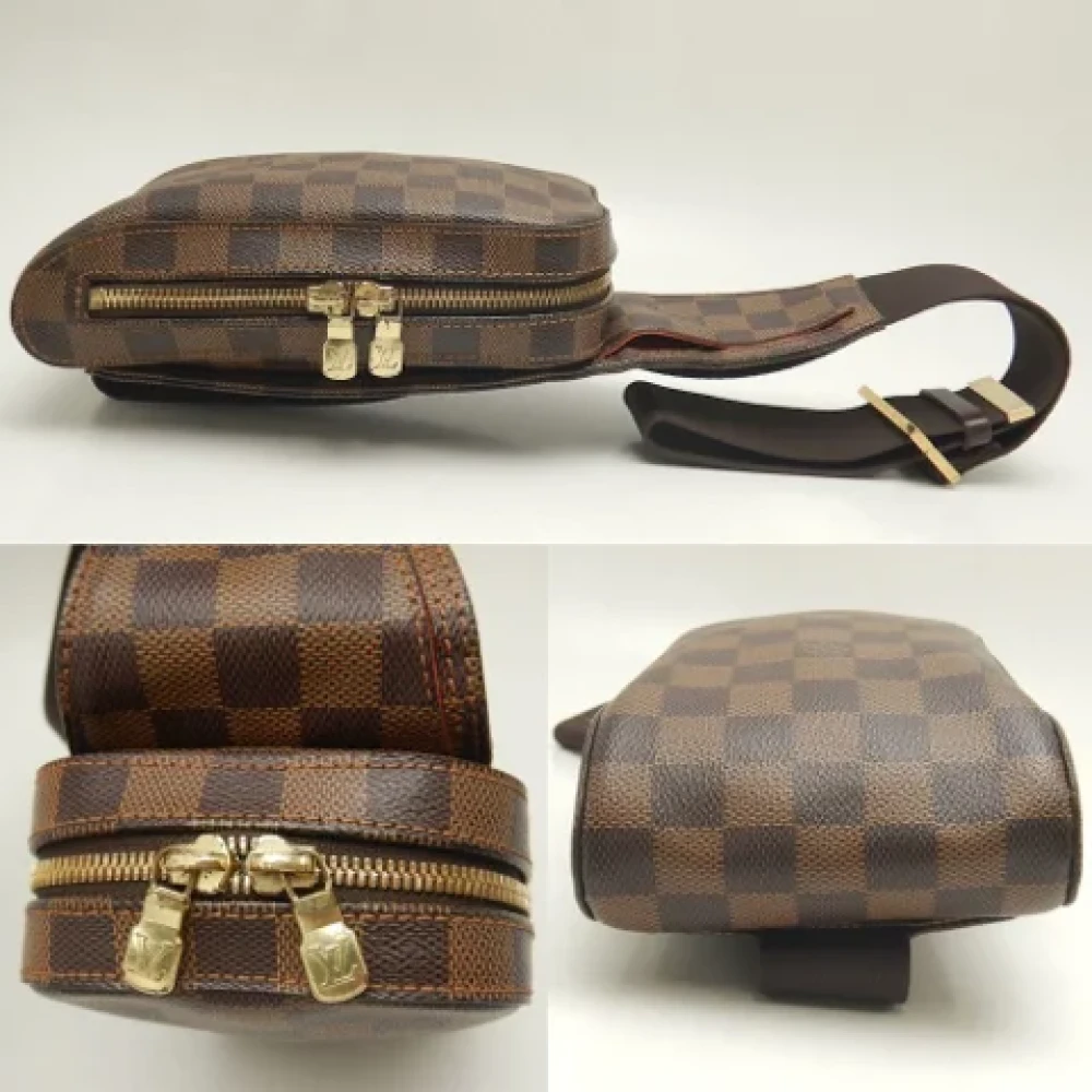 Louis Vuitton Vintage Pre-owned Canvas crossbody-bags Brown Dames