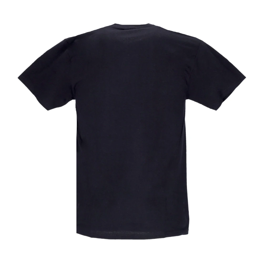 Obey Klassieke Zwarte Tee met Voorkant Print Black Heren