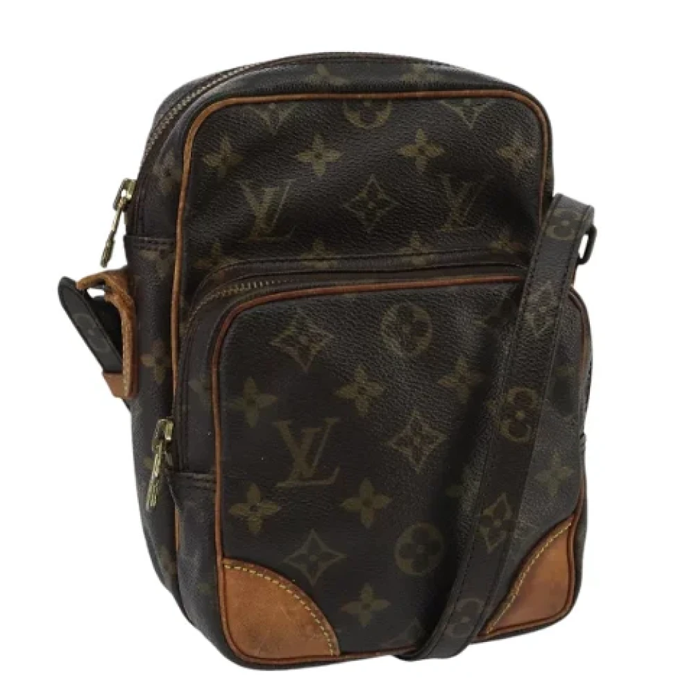Louis Vuitton Vintage Pre-owned Canvas louis-vuitton-bags Brown Dames