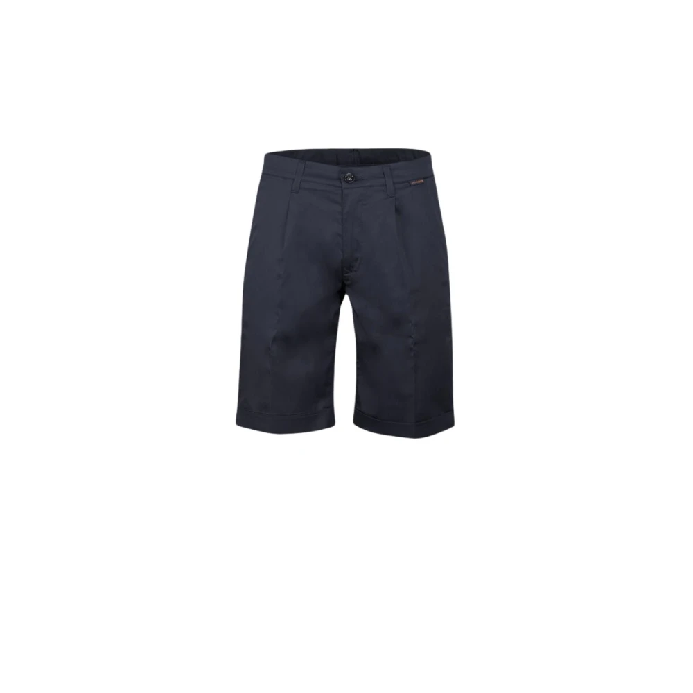 Moorer Men's Blue Casual Shorts, S, Alicudi-Dua Bermuda Shorts