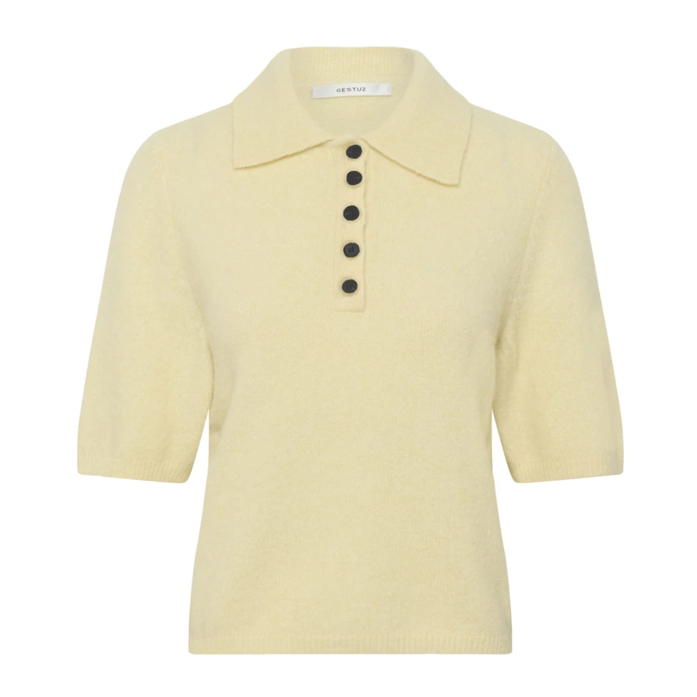 Gestuz Donna Giallo - Polo Shirt - Tops - S