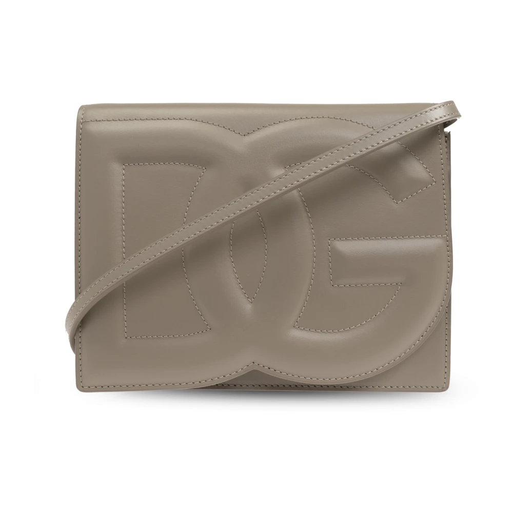 Dolce & Gabbana Tas DG-logo Gray Dames