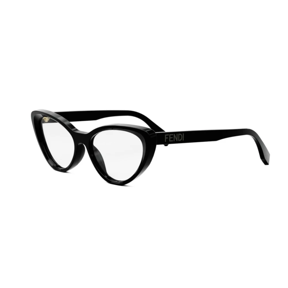Fendi Stijlvolle Brilmonturen voor Modieuze Liefhebbers Black Unisex
