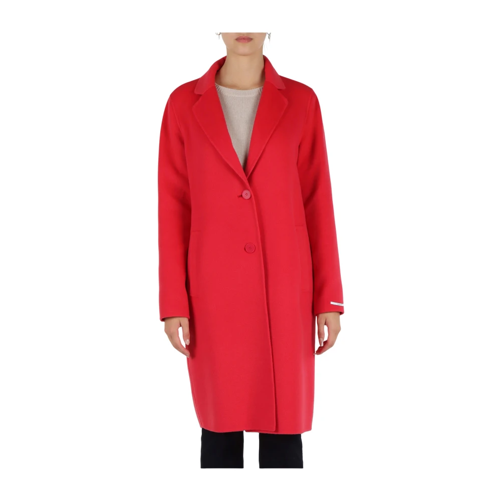 Marella Röd Kappa Frine Elegant Stilfull Red, Dam