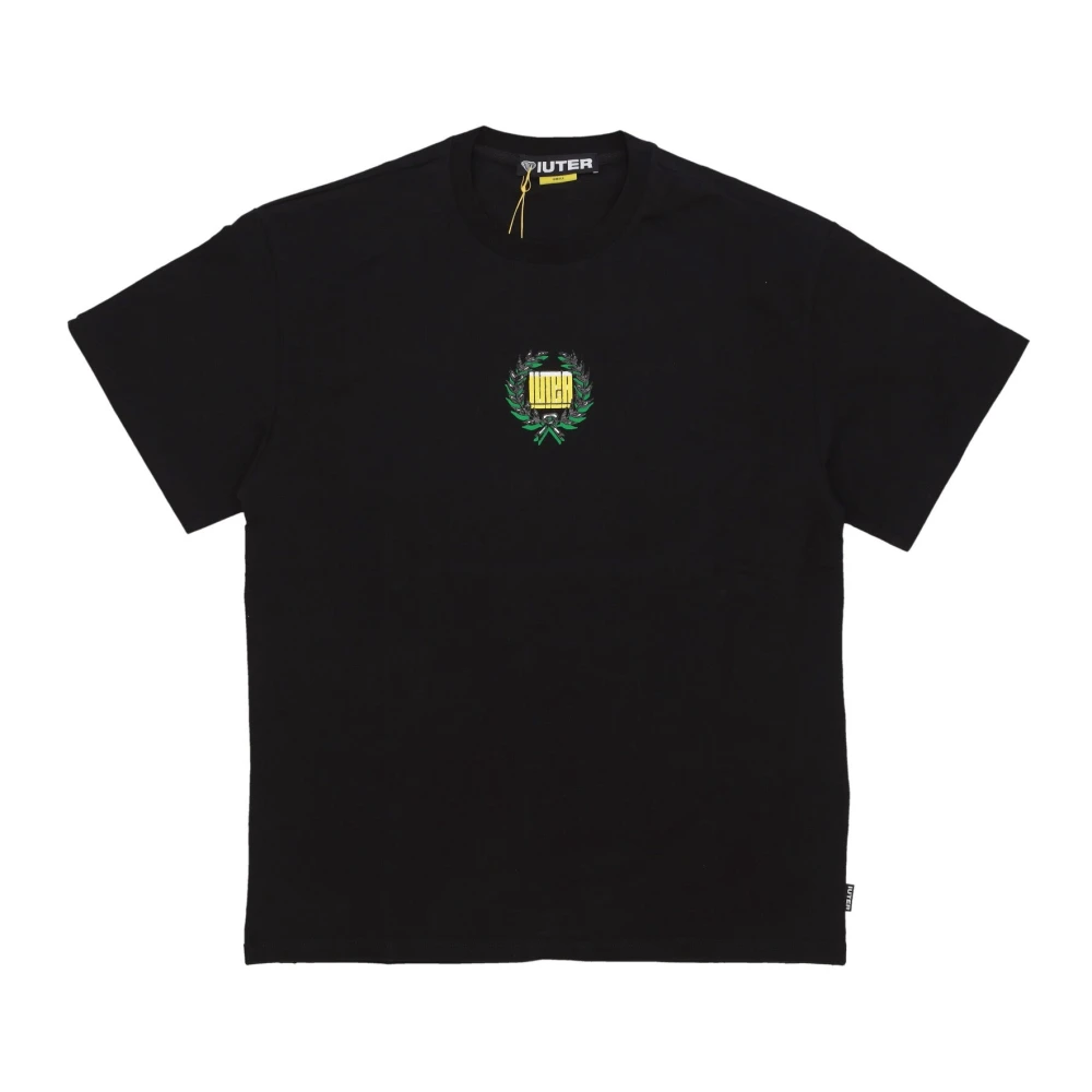 Iuter Men's Black No War Crew Neck Tee - T-Shirts - M - Tops