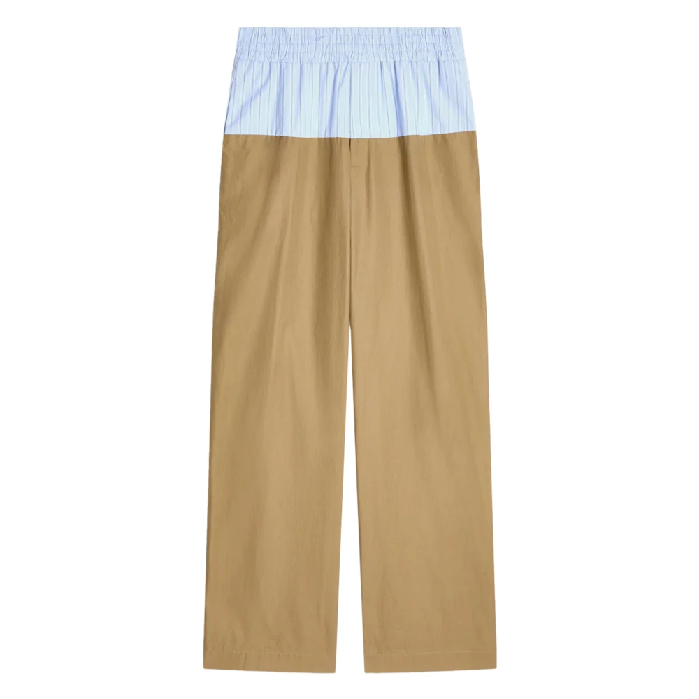 Dries Van Noten Men's Brown Wide Trousers, M, Pablo 3103 M W Trousers