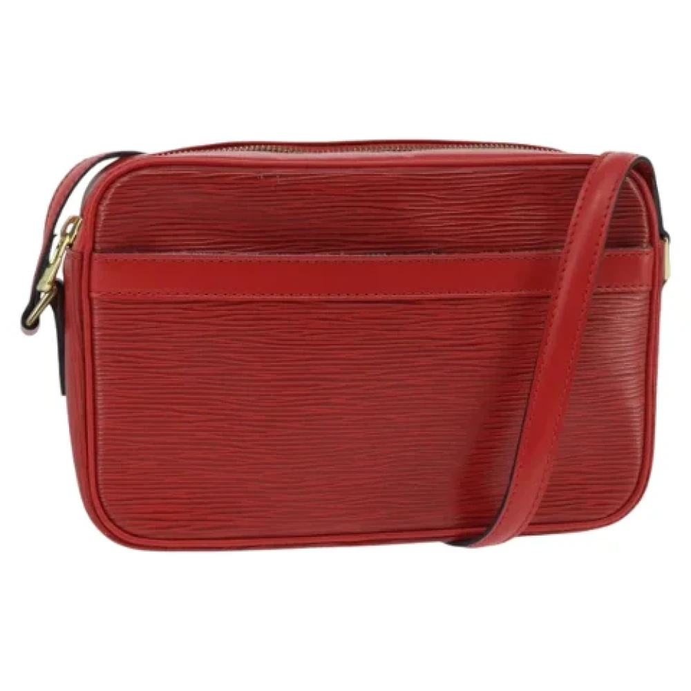 Louis Vuitton Vintage Pre-owned Leather shoulder-bags Red Dames