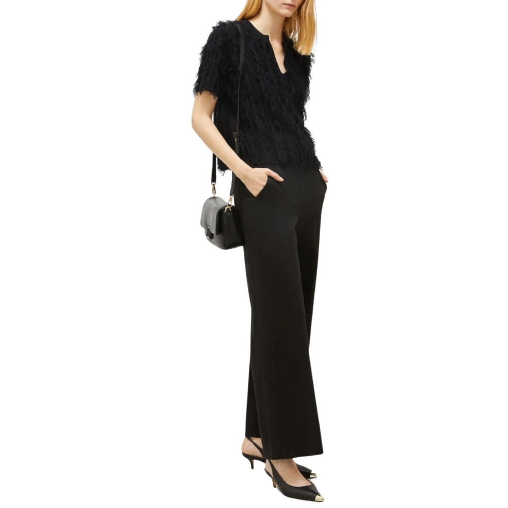 Marella Reseda Broek in Zwart Black Dames