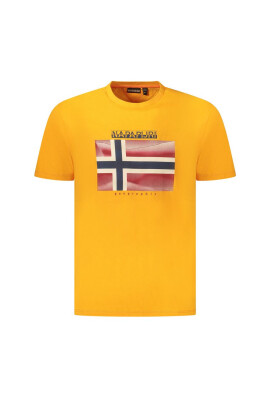 t-shirt-homme-en-coton-orange