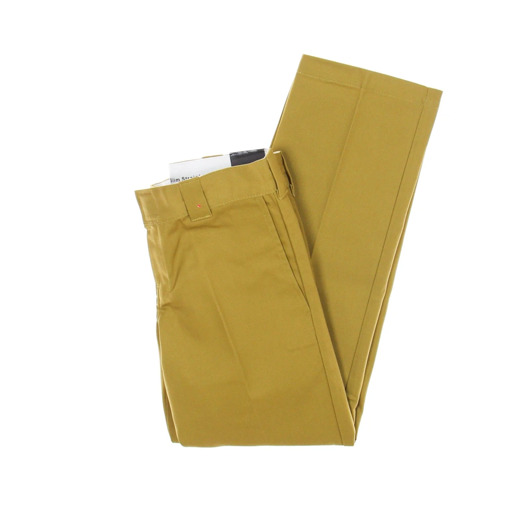 Dickies Slim Straight Werkbroek Bronzen Mist Brown Heren