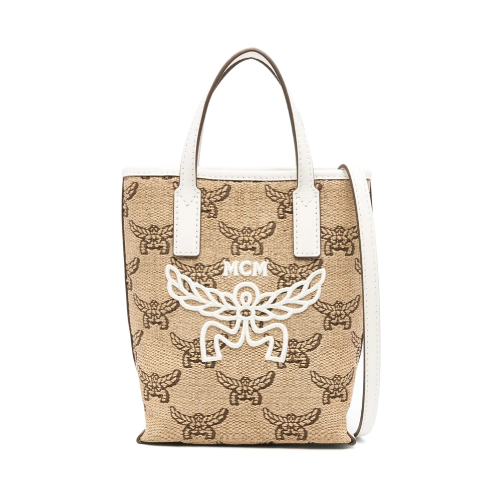 MCM - Bags > Handbags - Beige - MCM - Modalova