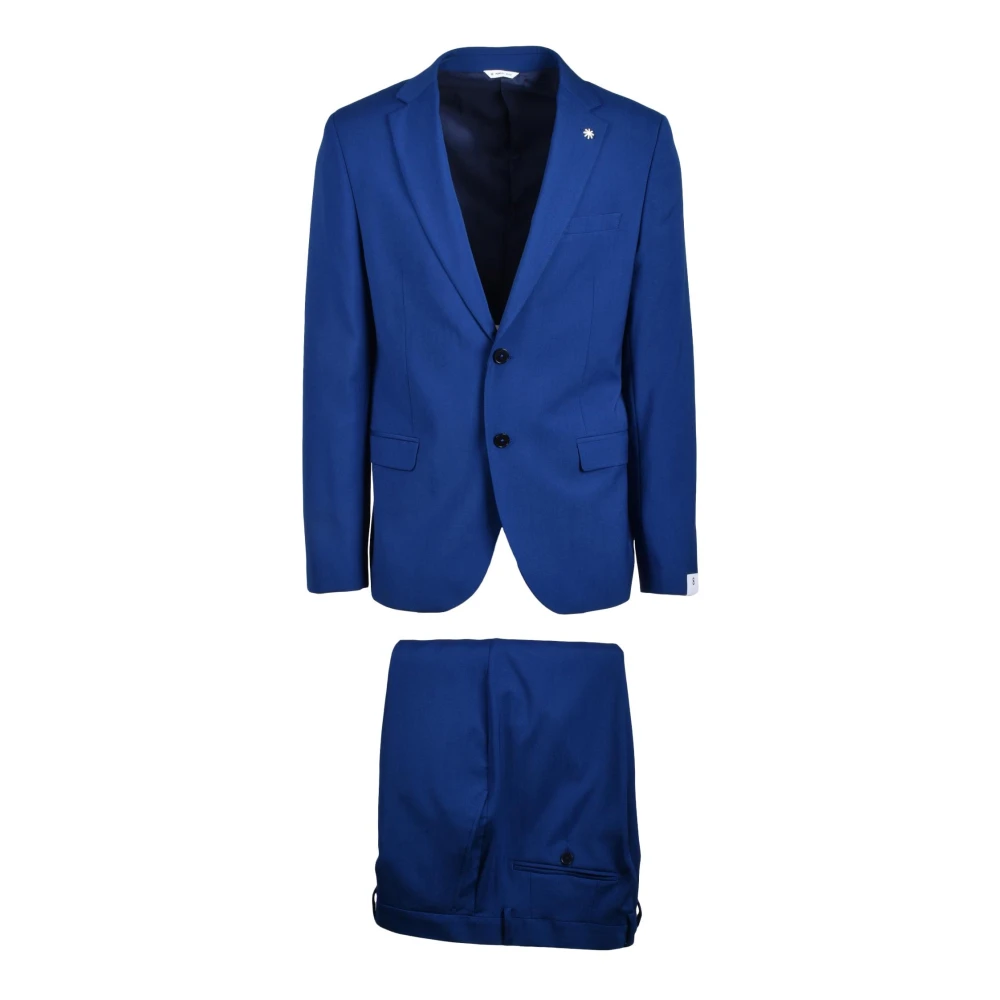 Manuel Ritz Heren wollen pak Blue Heren