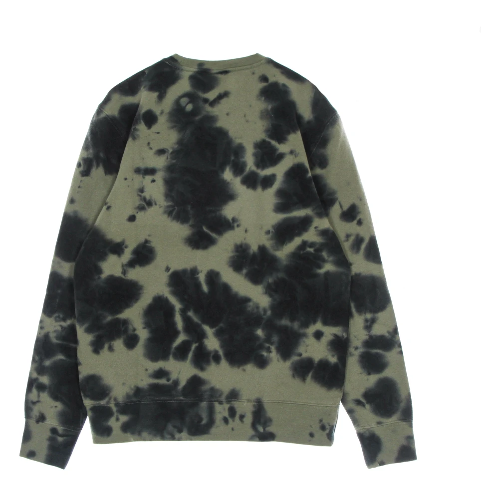 HUF Bloemen Crew Neck Sweatshirt Green Heren