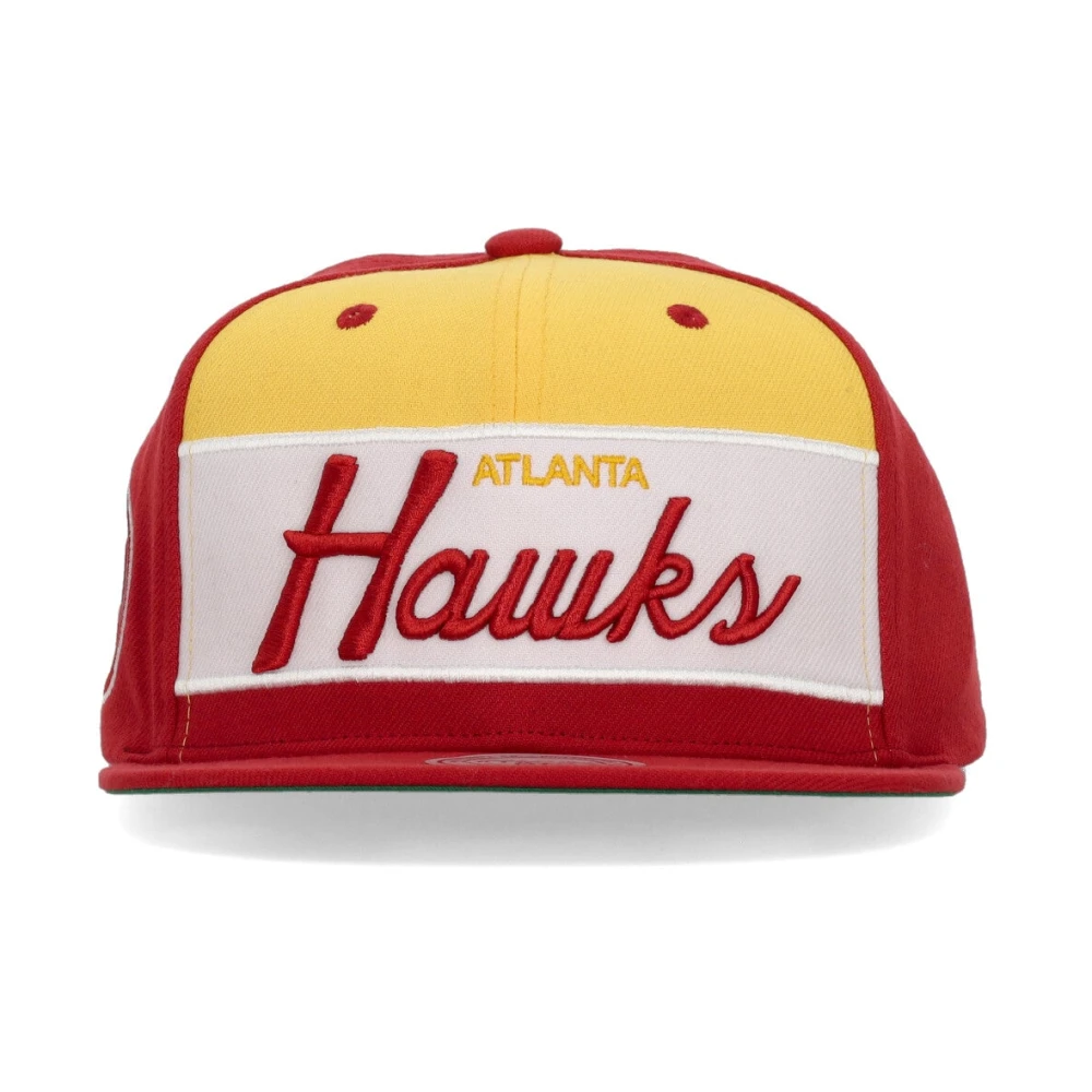 Mitchell & Ness Atlanta Hawks Retro Snapback Pet Multicolor Heren