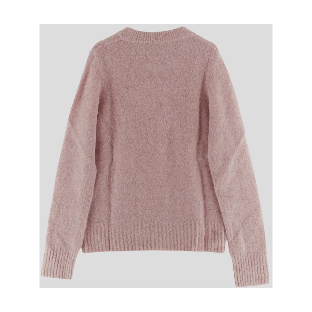 Ganni Roze Alpaca Gebreide Kleding voor Vrouwen Pink Dames