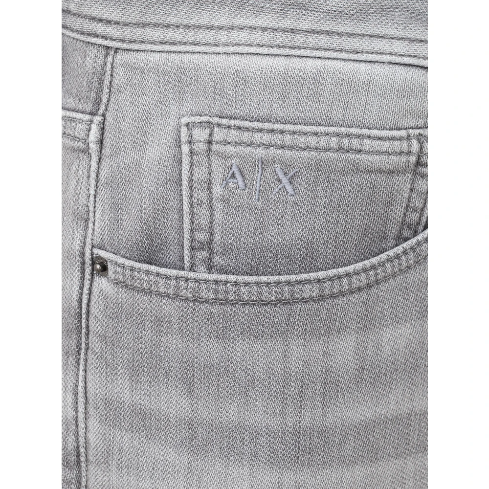 Armani Exchange Slim-fit Jeans Gray Heren