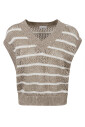 chic-sleeveless-striped-jacket