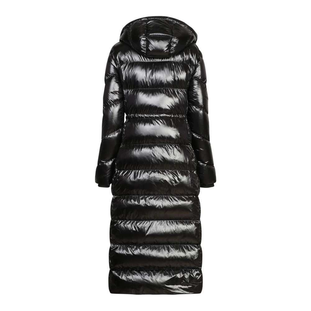 Moose Knuckles Zwarte jas voor vrouwen Aw24 Black Dames