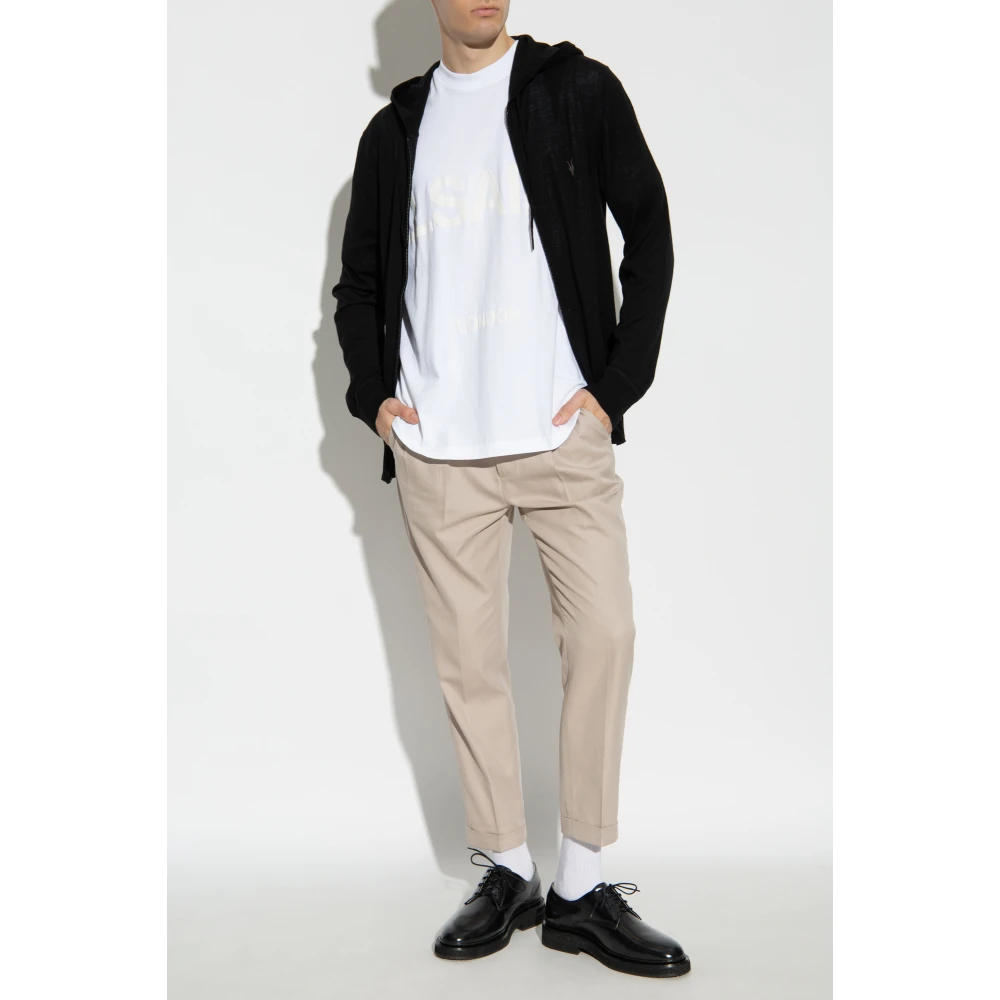 AllSaints Sweatshirt Mode Black Heren
