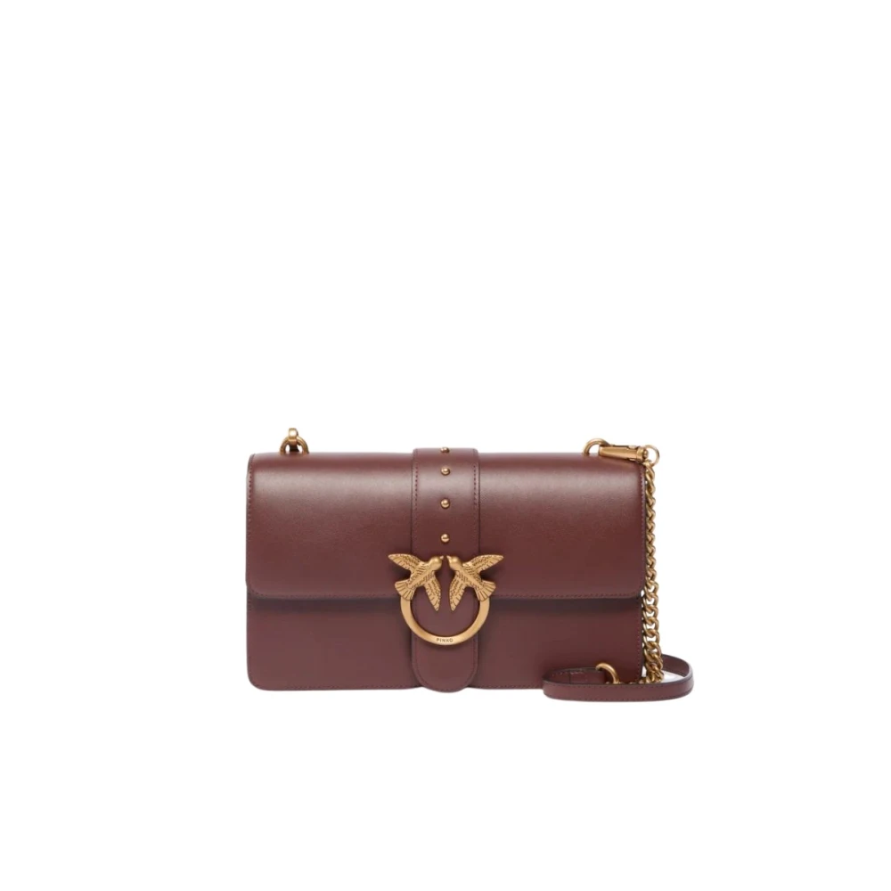 Pinko Women's Red Love Bag One - Cross Body Bags - One Size - Bags