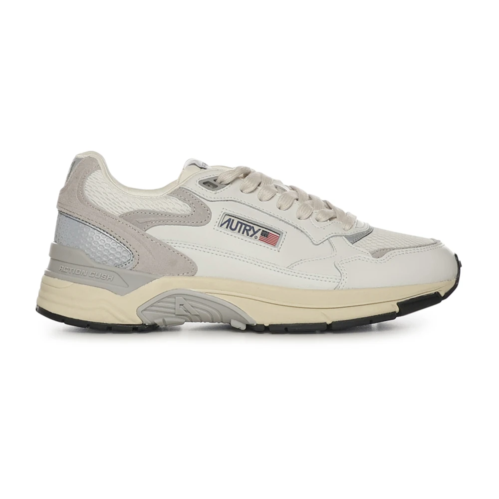 Autry Men's White Hyperway Low - Sneakers - 12 Uk - Shoes