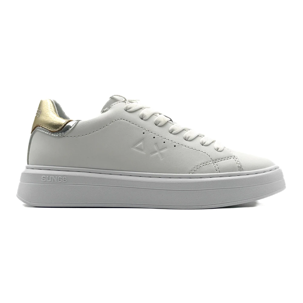 Sun68 Vita Grace Sneakers Vår Sommar 2025 White, Dam