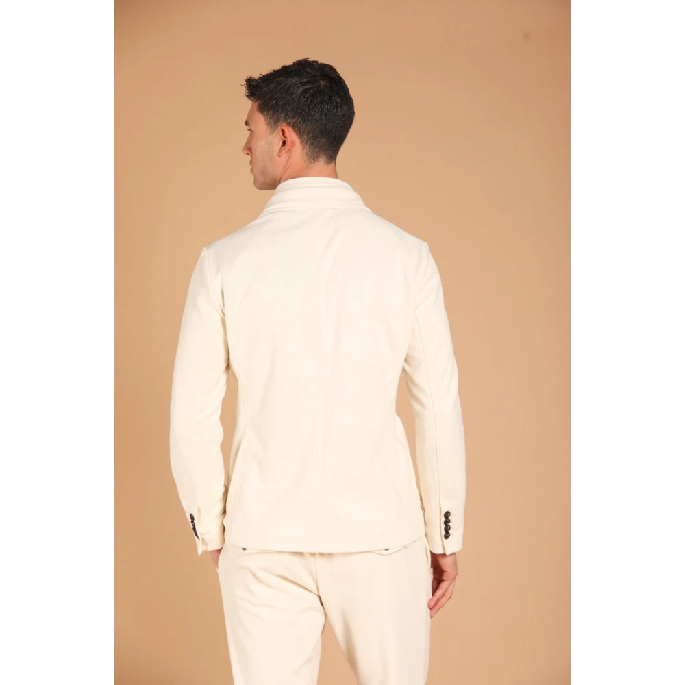 Mason's Winter Wolblend Blazer Regular Fit Beige Heren