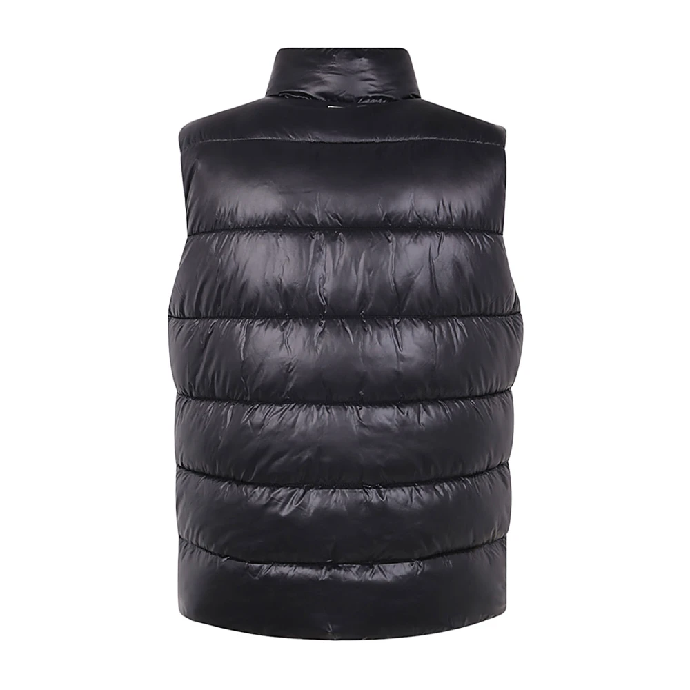 Michael Kors Nylon Gestepte Puffer Vest Black Heren
