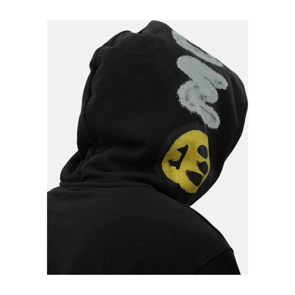 Barrow Hoodie met Voorzak en Logo Black Heren
