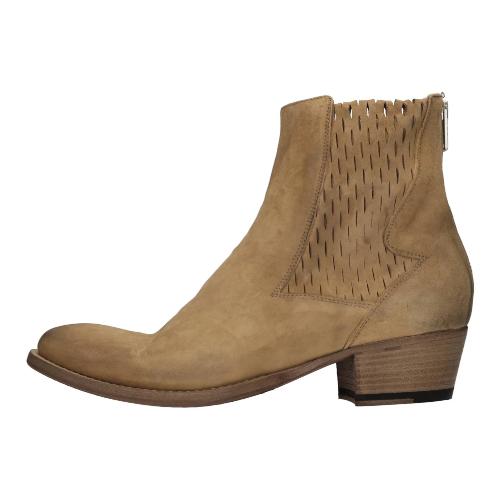 Pantanetti Suede Enkellaarsjes