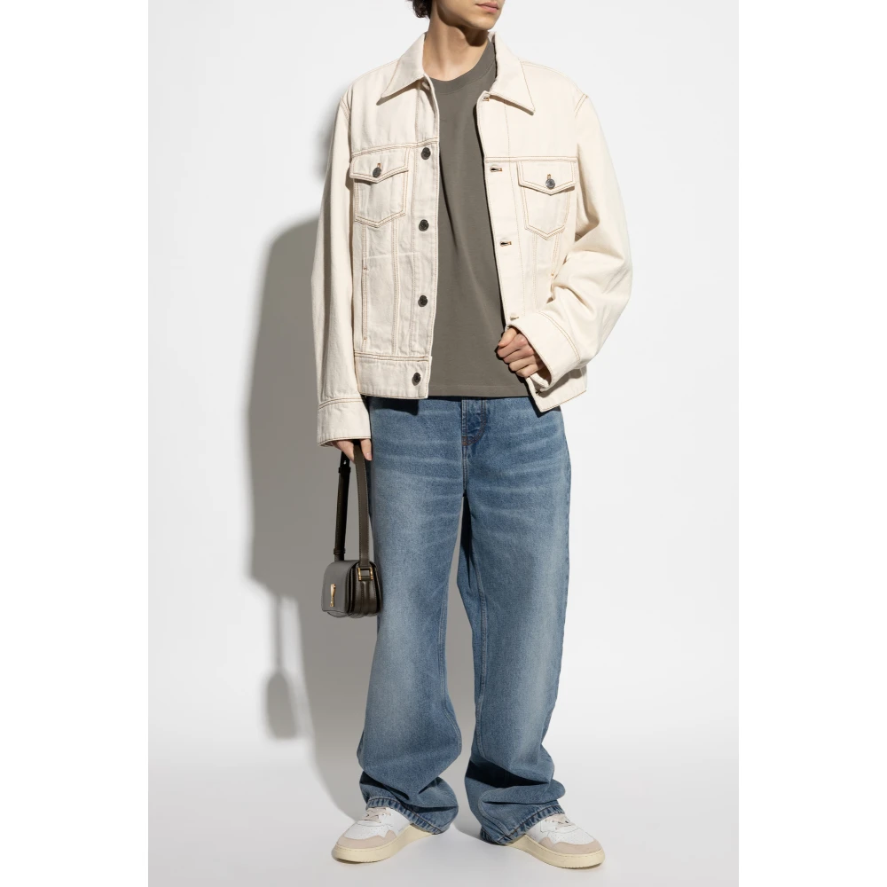 Ami Paris Jeans met logo Blue Heren