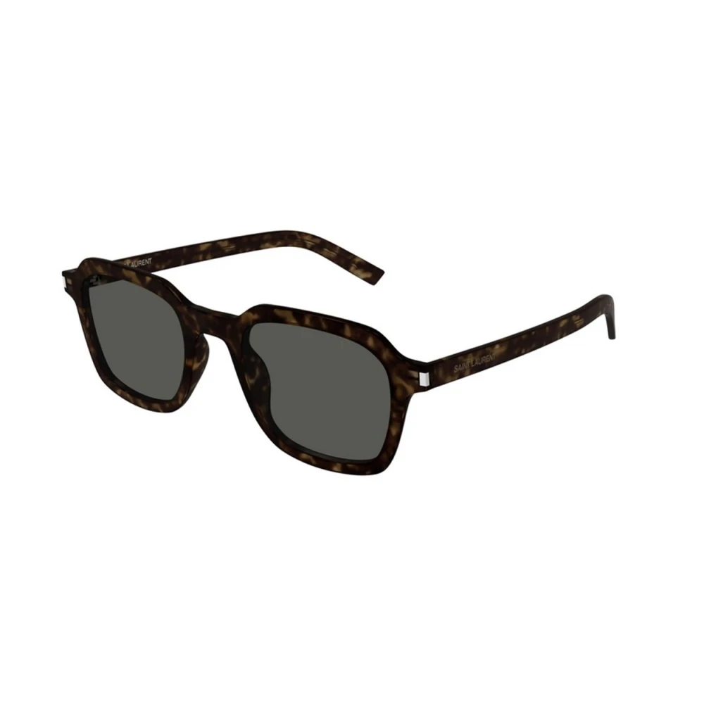 Saint Laurent Unisex Brown Authentic Slim 002 Glasses Premium Quality - Sunglasses - 49 Mm - Accessories