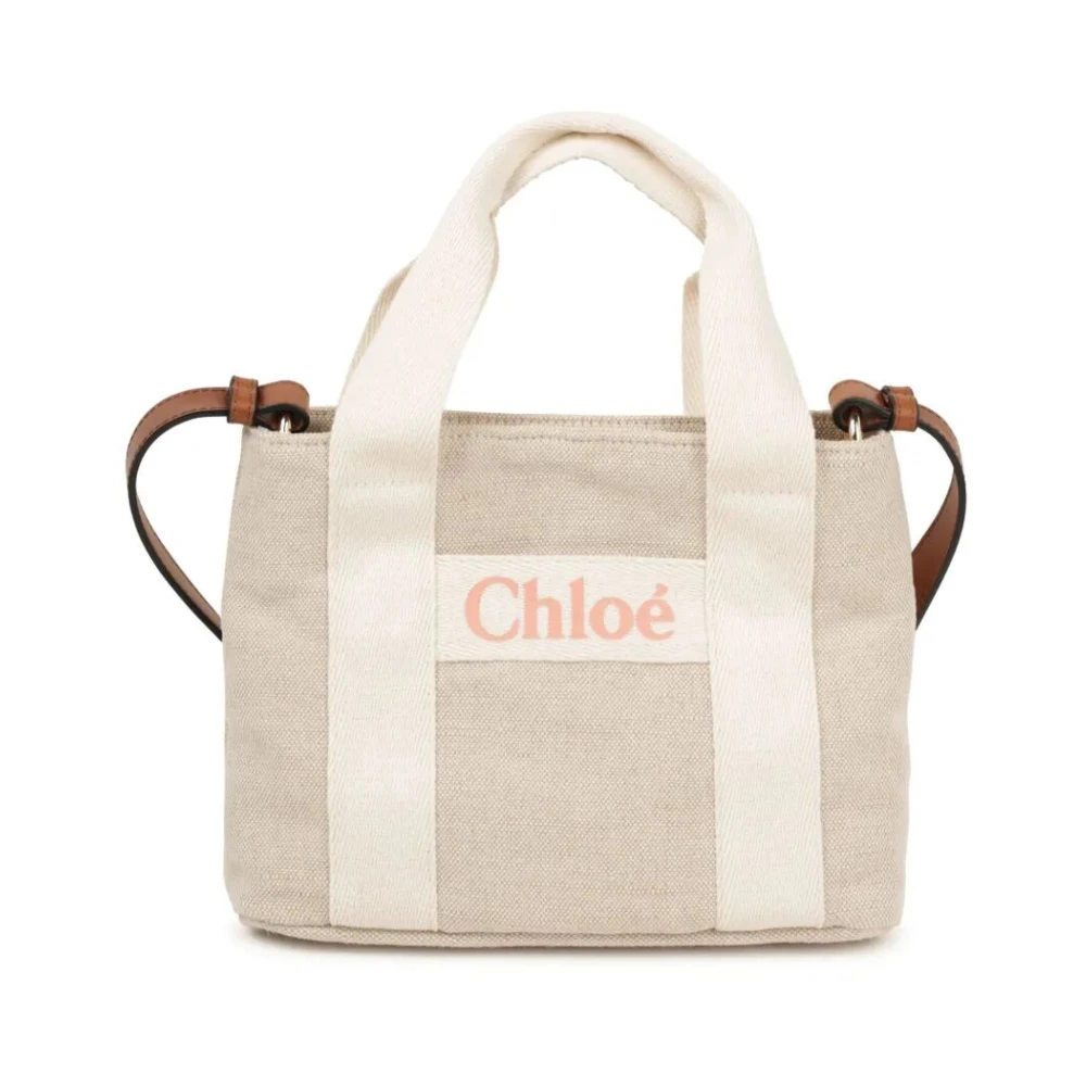 Chloé Palmboom Zonsondergang Tas Beige Unisex