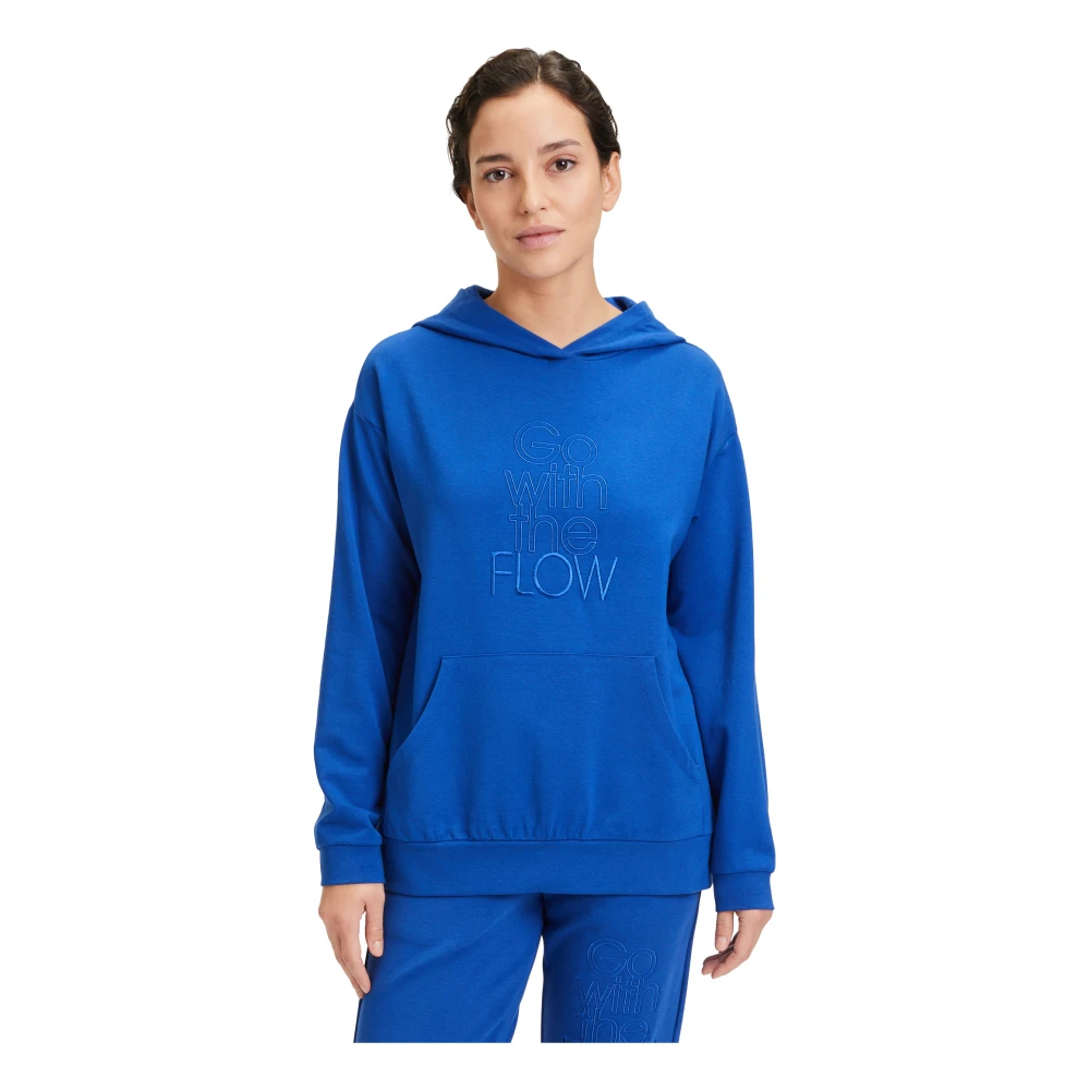 Betty Barclay Hoodie Chic Stijl Blue Dames