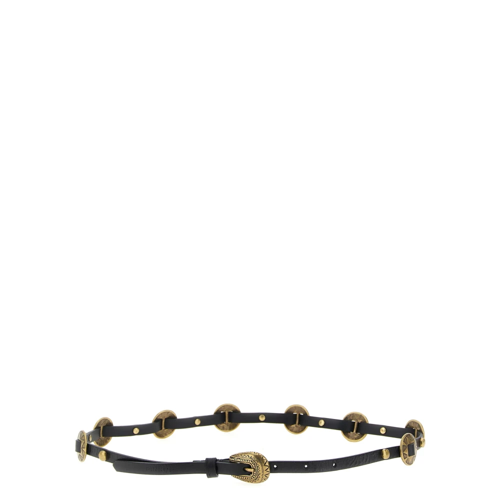 Pinko Women's Black Pasco Belt - Belts - S - Accessories