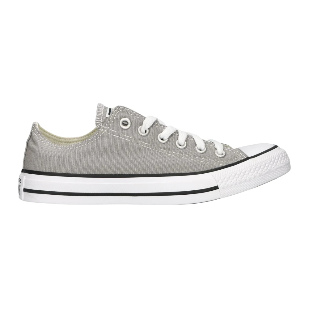 Converse Women's Gray Sneakers, 7 Uk, Low Top Canvas Trainers
