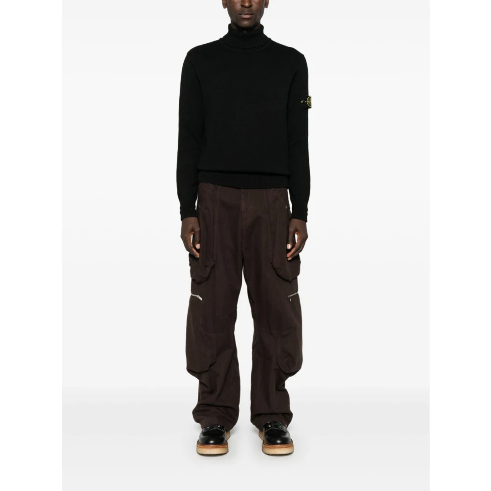 Stone Island Stijlvolle Pullover Sweater Black Heren