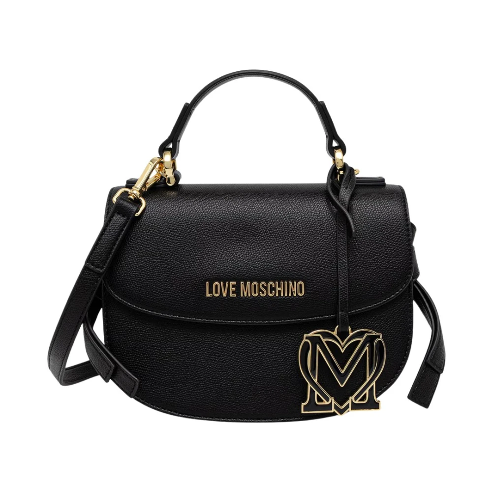 Love Moschino Jewel Shoulder Bag - Female - Handbags - Black - One Size - Bags - Image 4