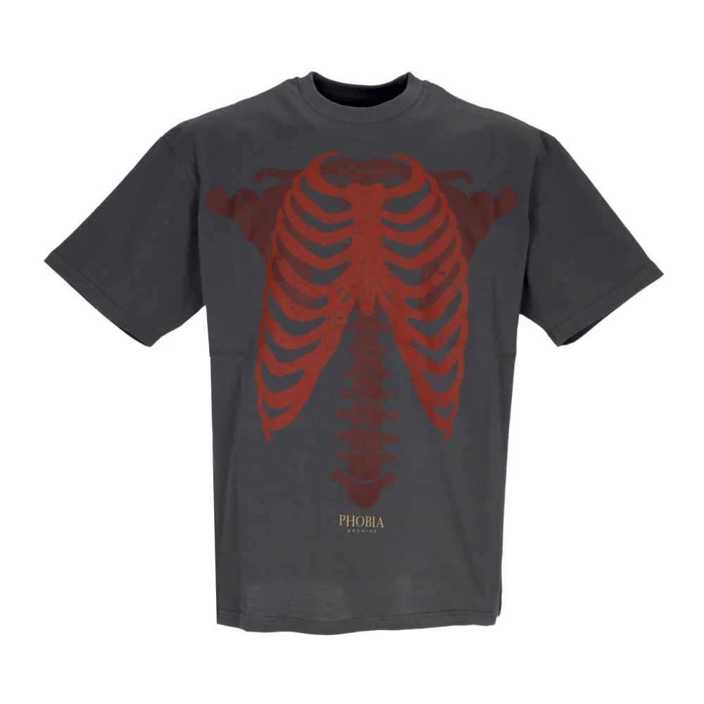 Phobia Archive Uomo Grigio Bones Tee