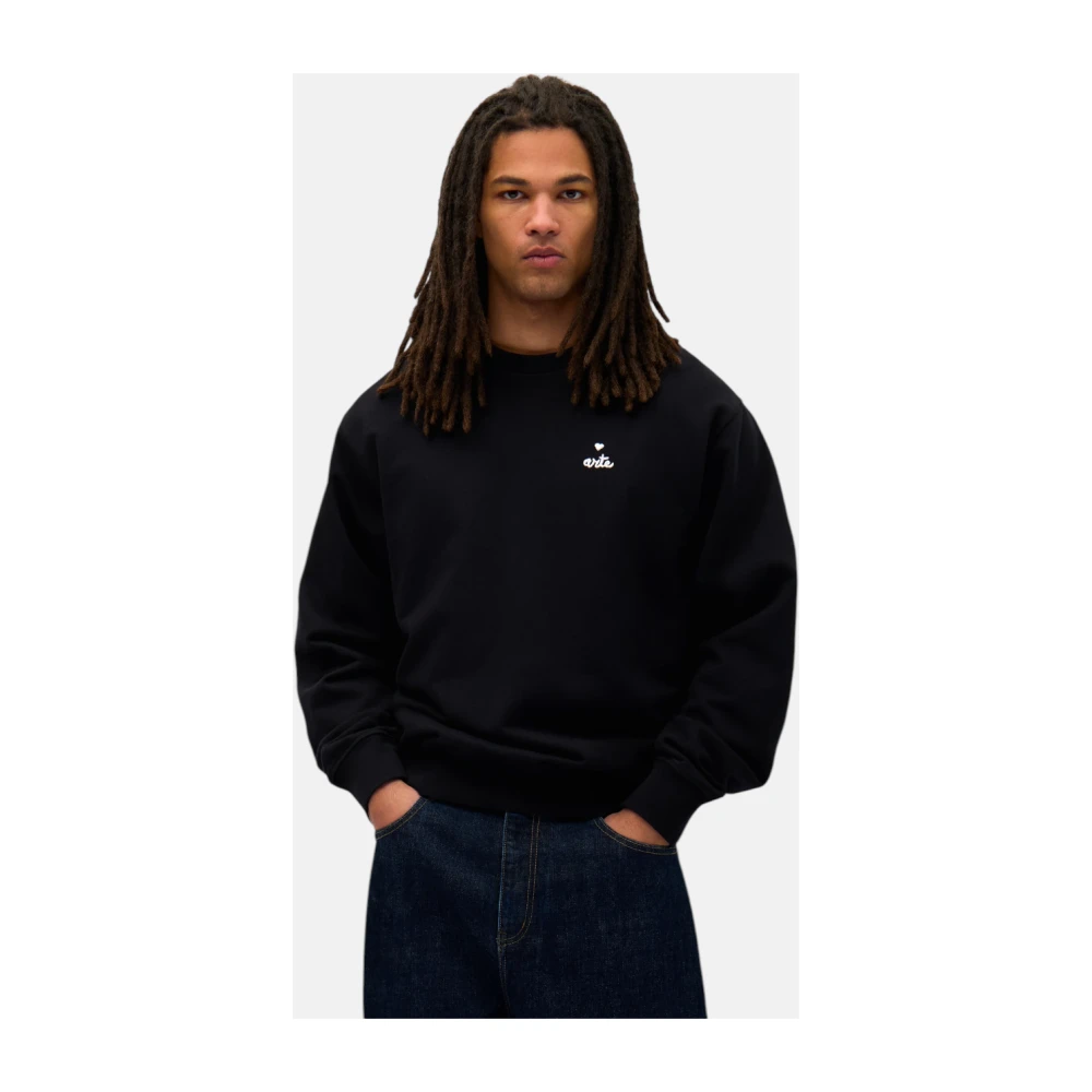 Arte Antwerp Heart Logo Sweatshirt Black Heren