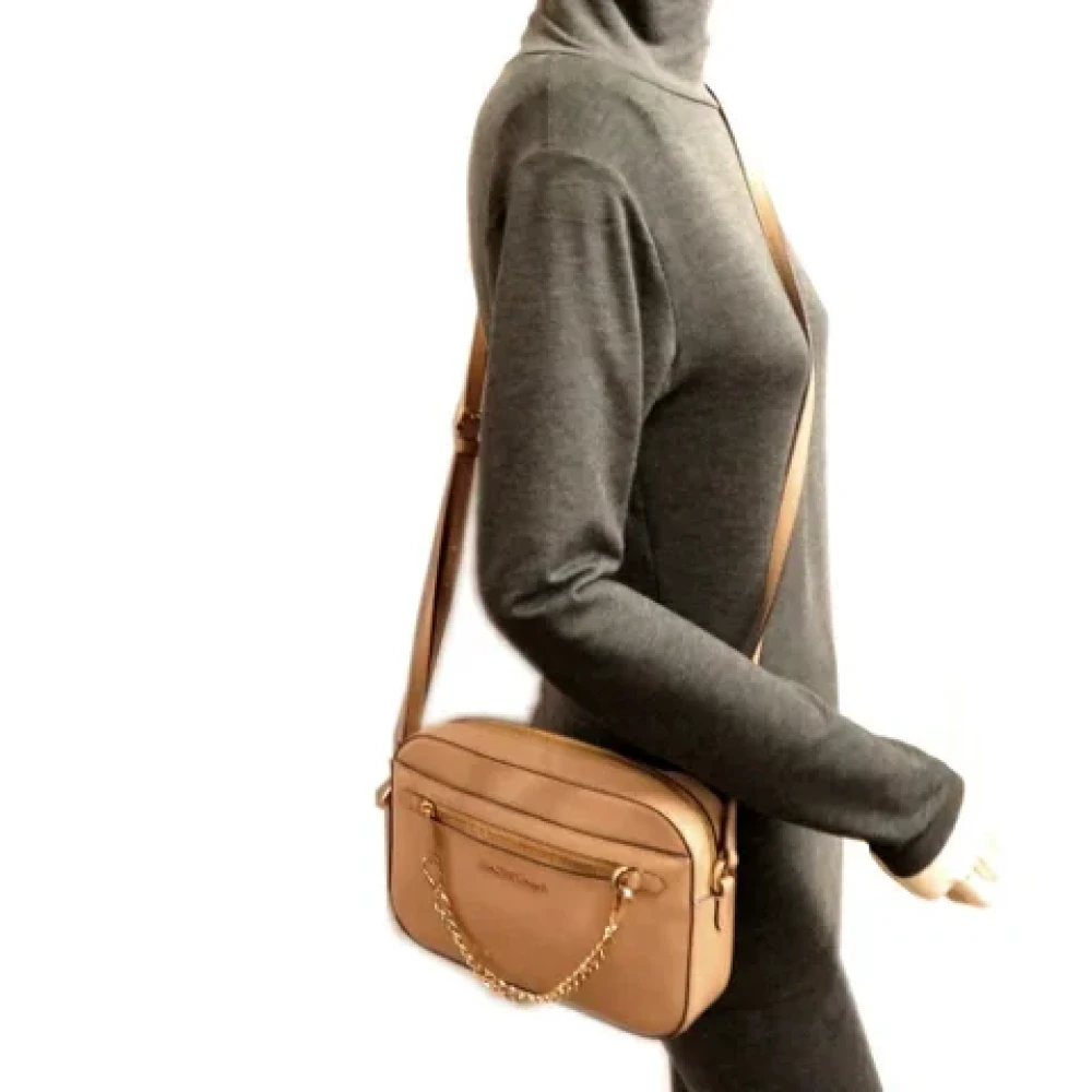 Michael Kors Pre-owned Fabric shoulder-bags Brown Dames
