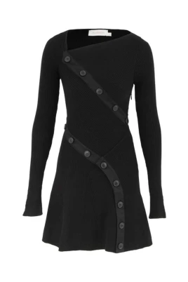 Rebellion Buttoned Mini Dress