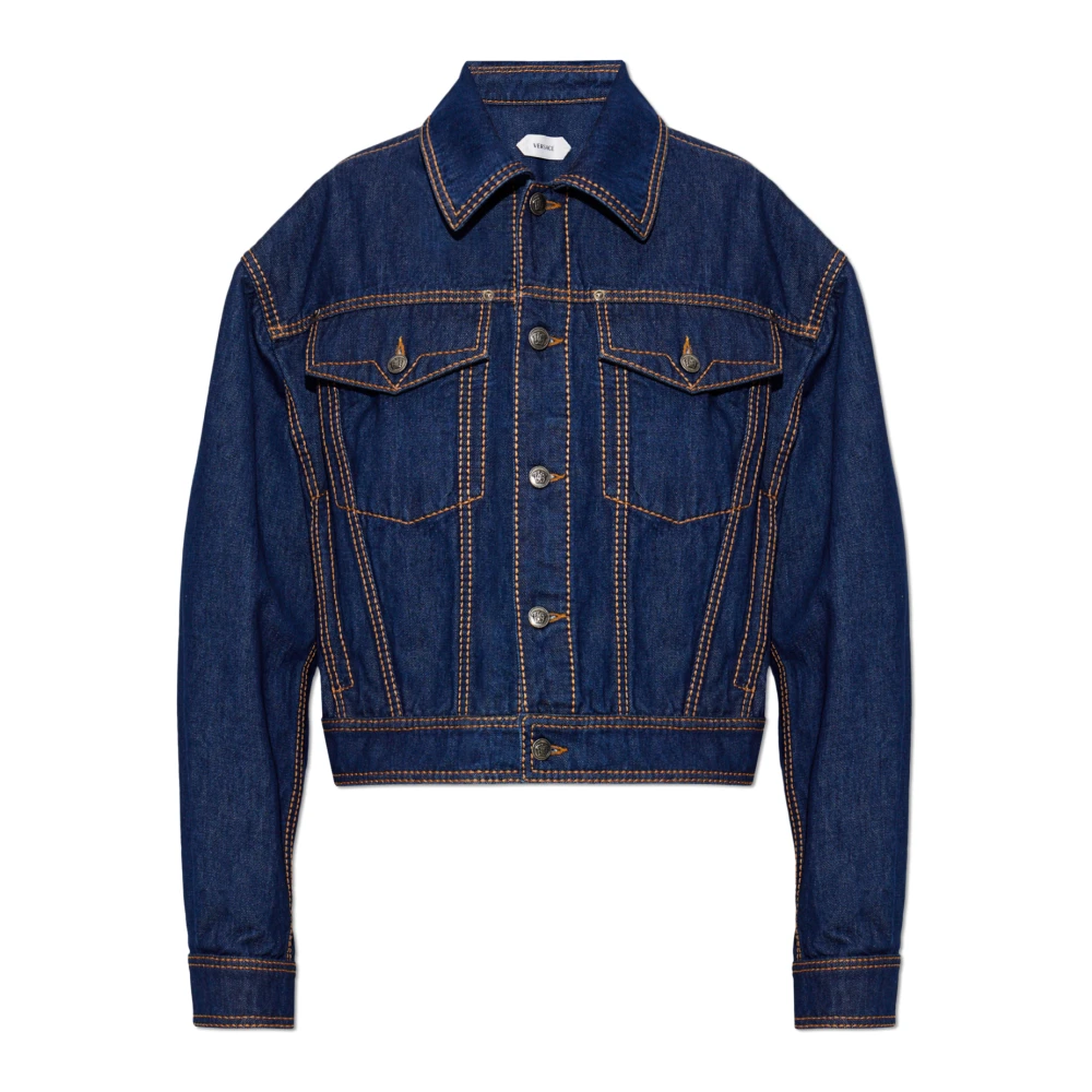 Versace Donna Blu - Denim Jacket - Jackets - S